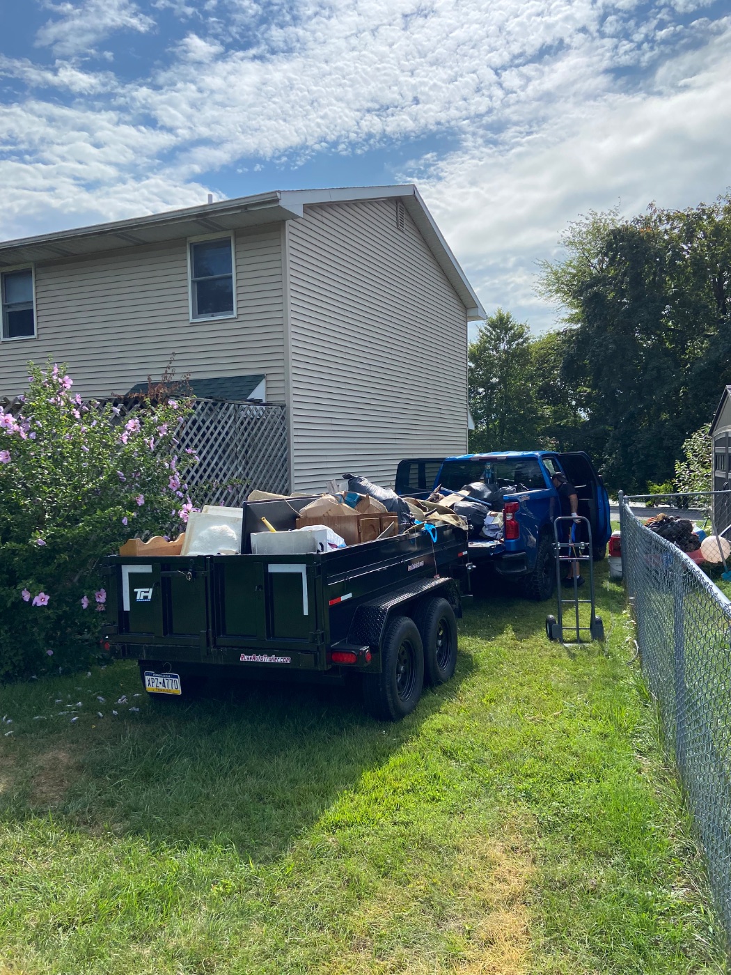 Rental property cleanout