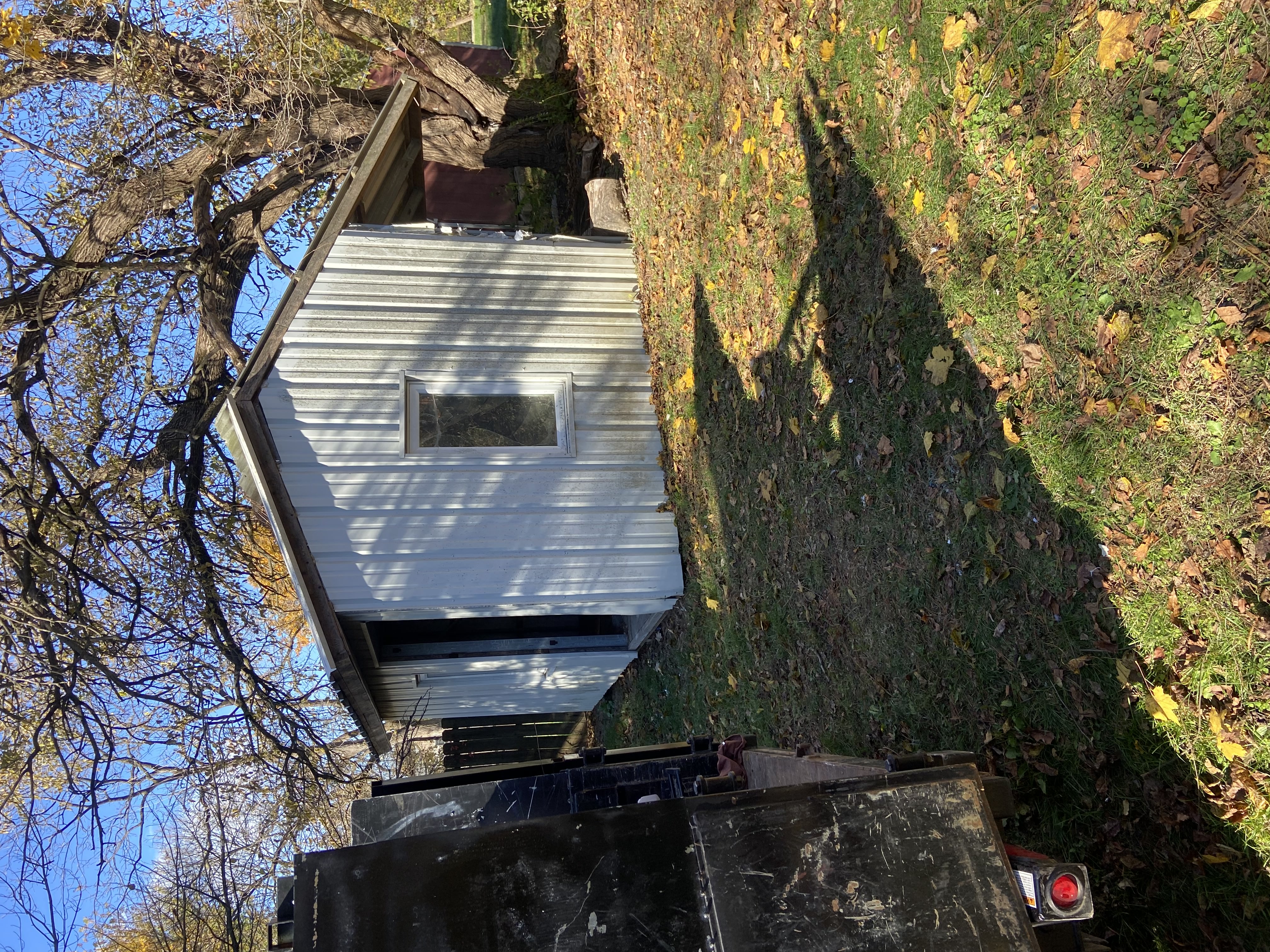 After: junk loaded and hauled away